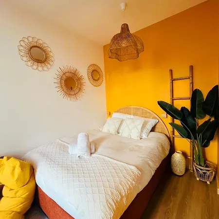 Apartment Renove Climatise Confort - Lit Queen Size - Emplacement Ideal Pres Des Plages Nice